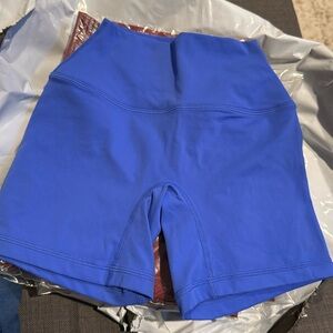 SET Active Sportbody Bike Shorts in Royal Blue color